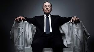 Kevin Spacey in Netflix hit House of Cards