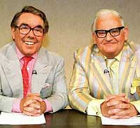UK comic duo The Two Ronnies
