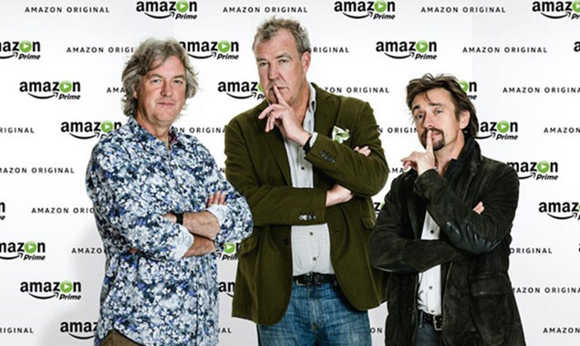 From left: James May, Jeremy Clarkson and Richard Hammond
