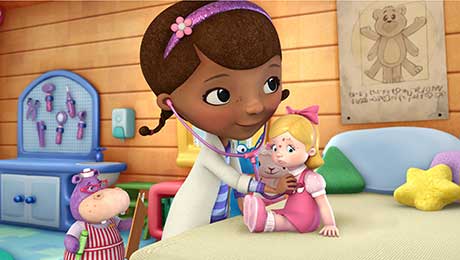 Doc McStuffins is among the shows made by Brown Bag