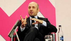 Michael Ellenberg at the 2015 Edinburgh TV festival