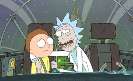 Adult Swim animated comedy Rick & Morty