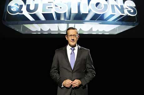 The US version of 500 Questions is hosted by Richard Quest