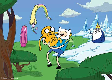 Cartoon Network airs Adventure Time in Canada