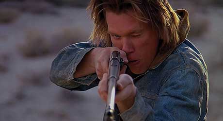 Kevin Bacon in the original film Tremors