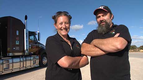 Outback Truckers follows Australia's roadtrain drivers