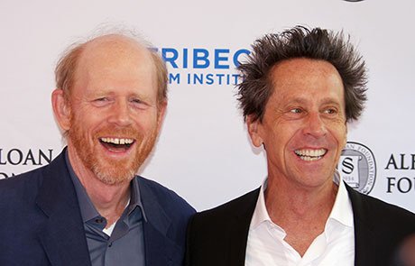 Ron Howard (left) and Brian Grazer