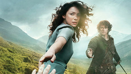 Series such as Outlander will be available on the new service