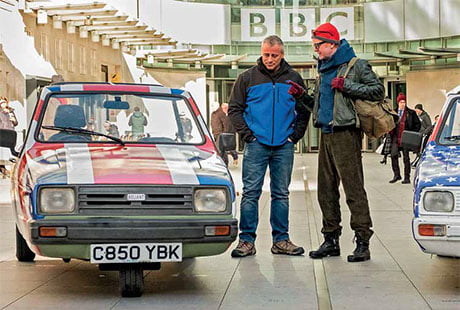 Top Gear's new presenters Matt LeBlanc (left) and Chris Evans
