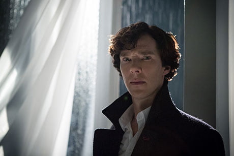 Benedict Cumberbatch in the BBC's Sherlock