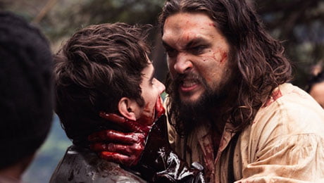 Game of Thrones' Jason Momoa (right) in Frontier