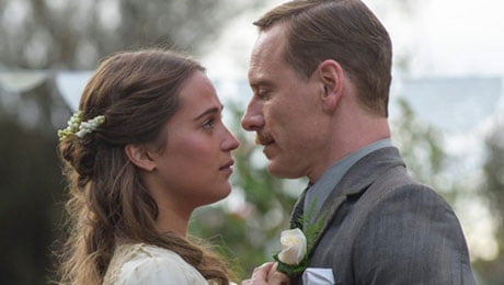 The Light Between Oceans stars Michael Fassbender and Alicia Vikander