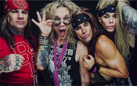 Glam-rock band Steel Panther are set to star in their own scripted comedy