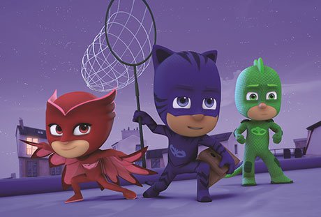PJ Masks is based on picture book series Les Pyjamasques