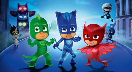 PJ Masks is adapted from picture book series Les Pyjamasques