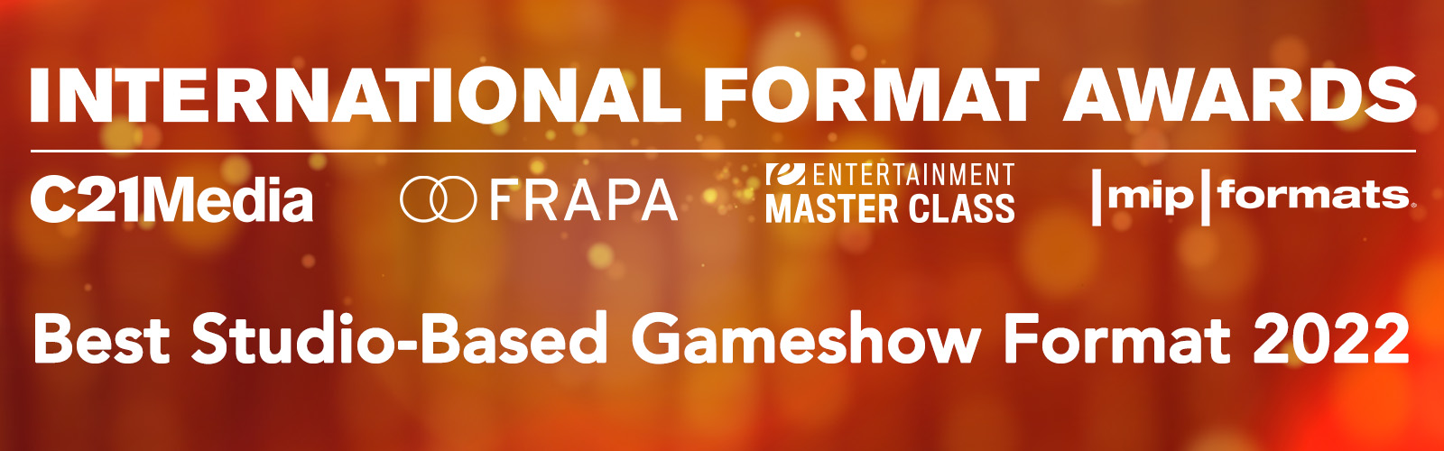 IFA 2022 - Best Studio-Based Gameshow Format Banner