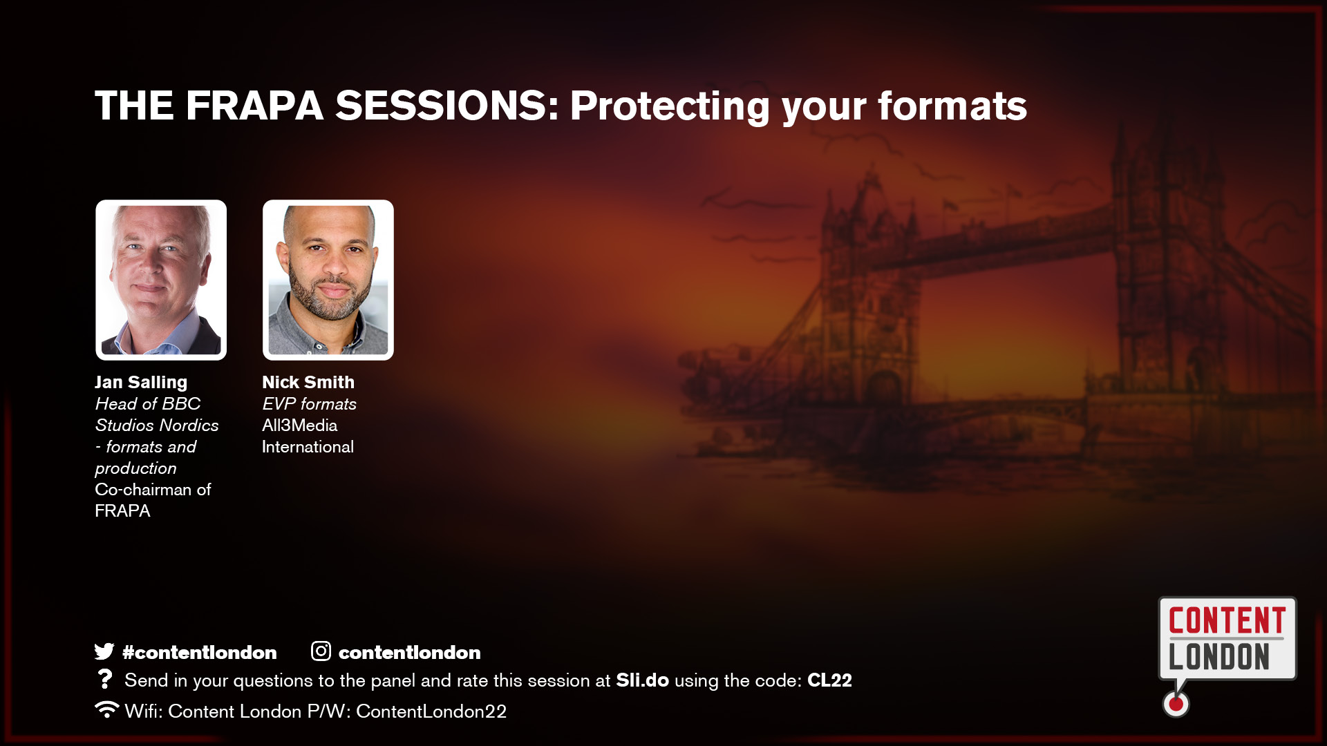 THE FRAPA SESSIONS: Protecting your formats