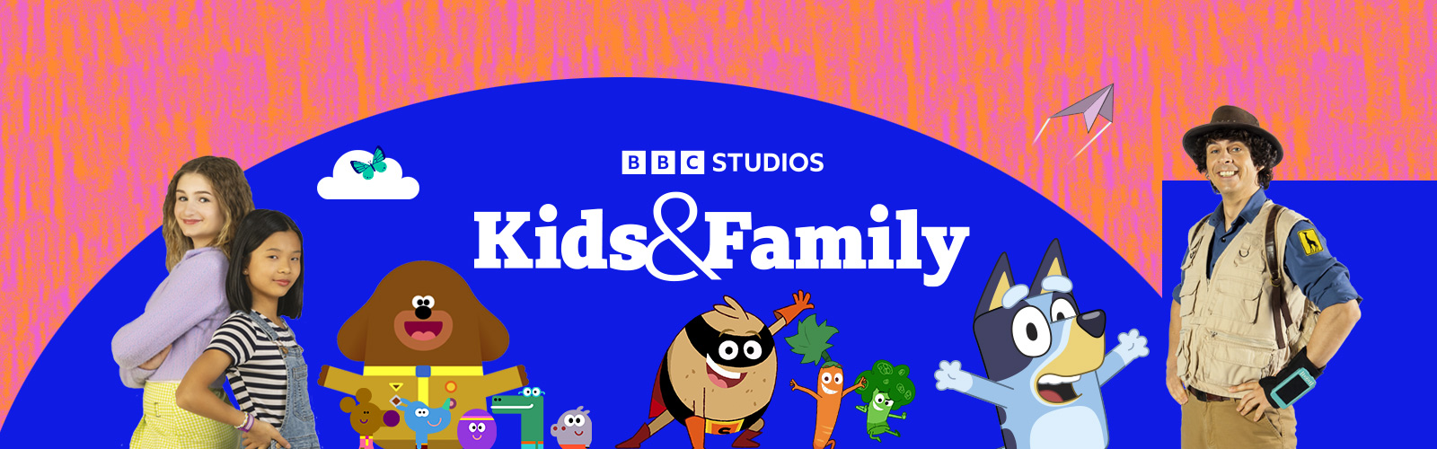 BBC Kids & Family - Homepage banner - April 2023