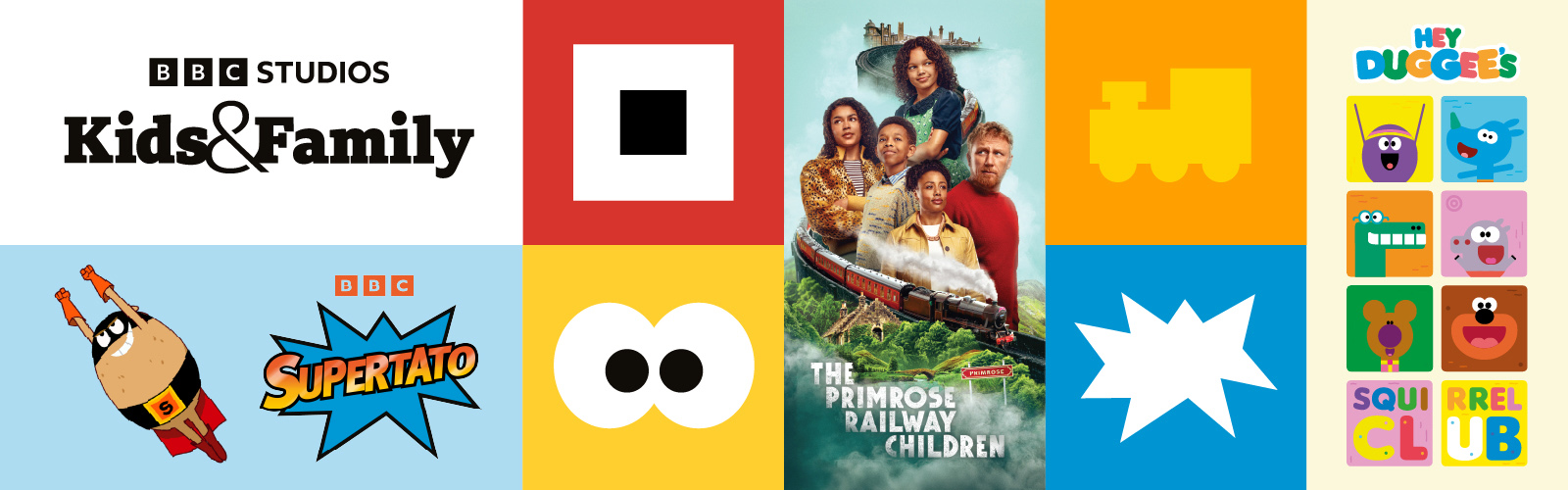 BBC Kids & Family - Homepage banner - Marketplace Campaign - February 2025