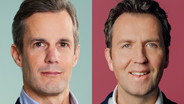 Hendrik von der Linden (left) and Jan Peter Lacher