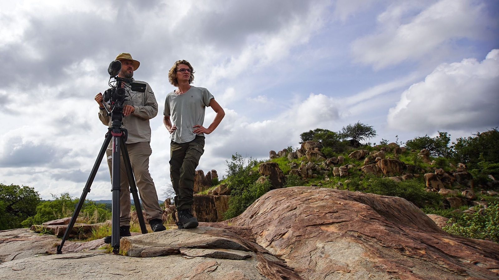 Jonathan de Jong on location