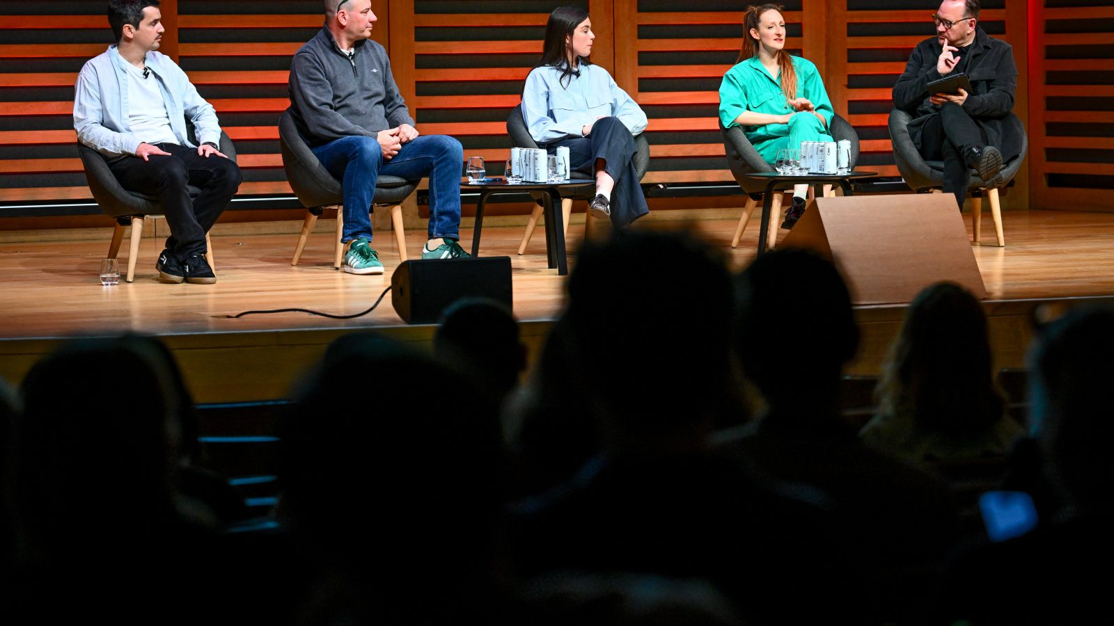 Picture by Olly Hassell/SWpix.com - 29/04/2026 - C21Media Event - Create London Festival 2026 - Kings Cross, Kings Place London - Vertical Platforms: Unlocking Opportunity in Microdrama - Victor Potrel, Olivier Bernard, Bethany Thomson, Marina Elderton, MODERATOR: Stephen McCormack
