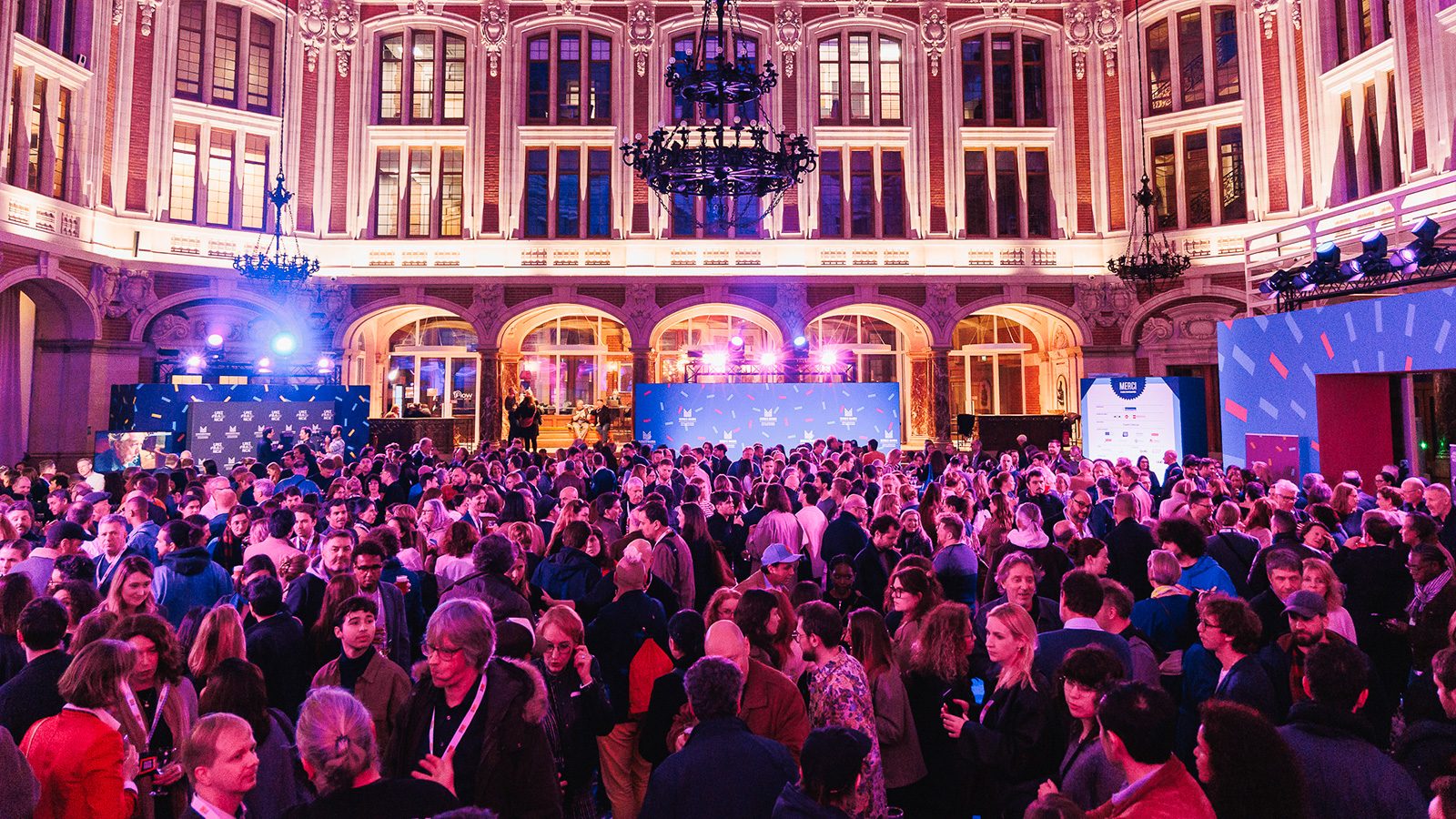 Crowds gather at this year's Series Mania in Lille (Photo: Chloé Leclercq)