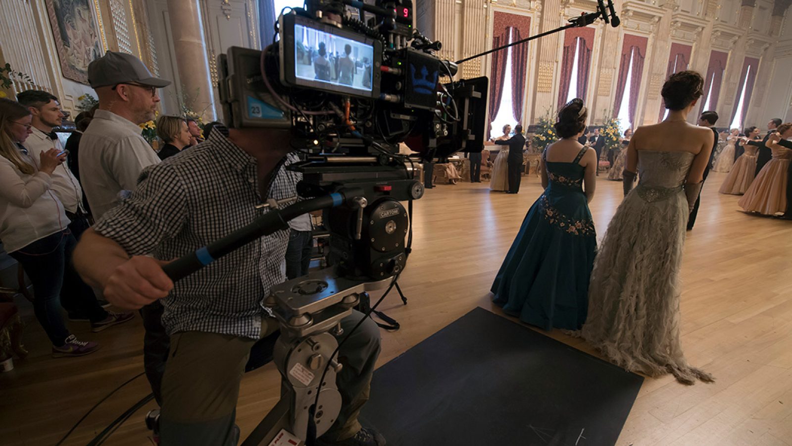 The Crown in production